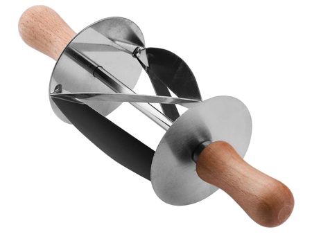 Maxbell Stainless Steel Bread Cutter with Wooden Handle for Kitchen Baking Tools For Cheap