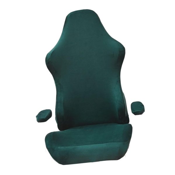 Maxbell Office Chair Slipcover with Arm Rest Covers for Armchair Swivel Chair, Green Online