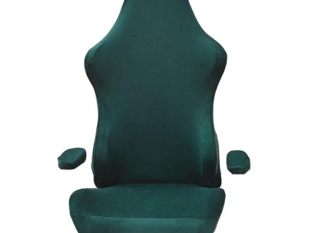 Maxbell Office Chair Slipcover with Arm Rest Covers for Armchair Swivel Chair, Green Online