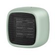 Maxbell Mini Personal Heater 800W PTC Ceramic Home Bedroom Green Discount