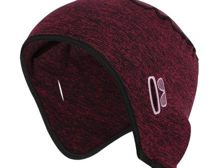 Maxbell Cycling Hat Skull Caps Thermal for Bike Snowmobile Cold Weather Dark Red Hot on Sale