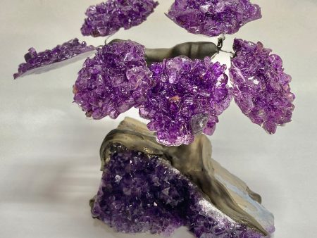 Amethyst Gem Tree Hot on Sale